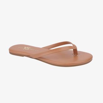 Yosi Samra Womens Rivington Flip Flop Sandals In Whiskey