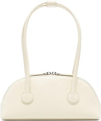 Marge Sherwood Schoudertas - Dames - Schoudertassen - Beige - ONE Size - Leer - Tassen