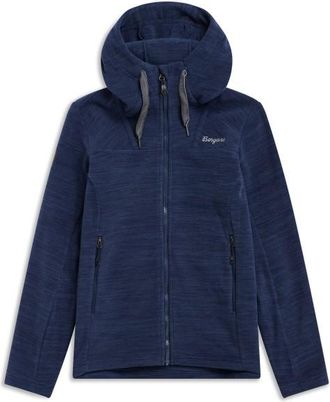 Bergans Hareid Fleece Hood Jacket Fleecejacke f&uuml;r Damen | blau