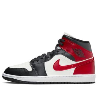 Nike Jordan (WMNS) Air Jordan 1 Mid Black Toe BQ6472-160