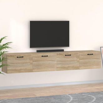 vidaXL Furniture Limited - Armarios Pared 2 Uds Contrachapada Roble