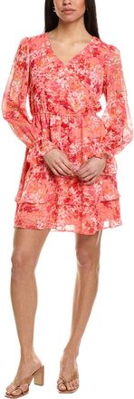 CeCe by Cynthia Steffe Cece Tiered Mini Chiffon Dress