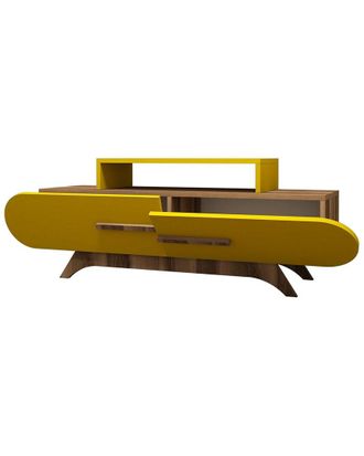 Hanah Home Modern Tv Stand With Wall-Mount Option