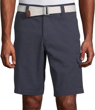 U.S.Polo Association Mens U. S. Polo Assn. Cargo Shorts Blue 100% Cotton 10.5 Classic Fit GBO2054