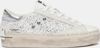 Crime London DISTRESSED PLATFORM SILVER DUST
