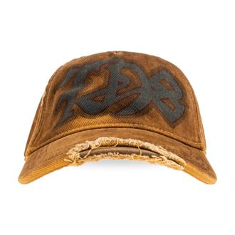 Diesel C-7D8 Cap - Heren - Petten - Bruin - S - Katoen - Accessoires