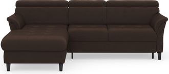 Sit&more Ecksofa »Marano L-Form« inklusive Kopfteilverstellung, wahlweise mit Bettfunktion, Bettkasten