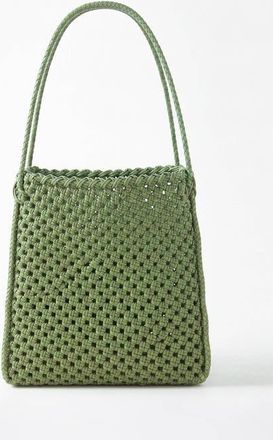 Brunna.Co Julian Recycled Market Tote Bag in Sage Green at Nordstrom, Size Medium