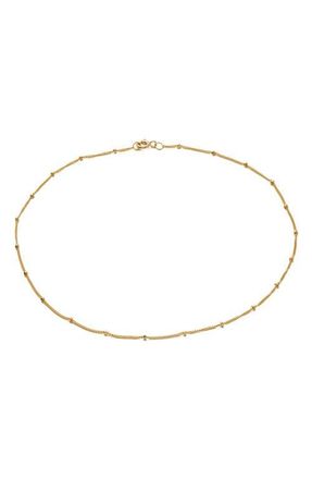 Made by Mary Satellite Chain Necklace in Gold Filled at Nordstrom, Size 13