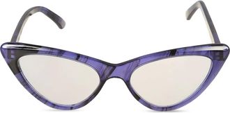 Kàdor Papilio cat-eye glasses - Purple