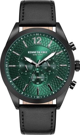 Kenneth Cole KC51085002 Mens Dress Sport Watch - Black - One Size