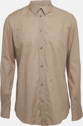 Maison Margiela Maison Martin Margiela Houndstooth Light Brown Buttoned-Up Shirt