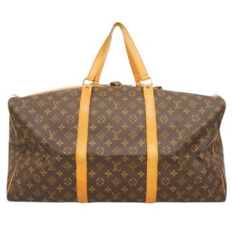 Louis Vuitton Pre-owned Weekend Bags, unisex, Brown, Size: ONE SIZE Pre-owned Sac Souple 55 Boston Bag