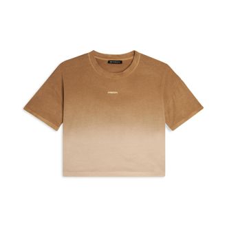 Freddy T-shirt girocollo corta in jersey d&eacute;grad&eacute;