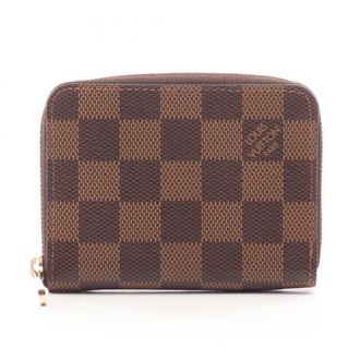 Louis Vuitton Brown Pvc Coin Purse/Coin Case (Pre-Owned)