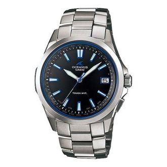 Casio Stainless Steel Strap Dark Blue Analog OCW-S100-1A