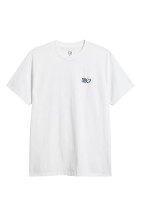 Obey Peace Now Butterflies Graphic T-Shirt in White at Nordstrom, Size Xx-Large