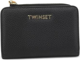 Twinset Portemonnee - Dames - Portefeuilles - Zwart - ONE Size - Accessoires