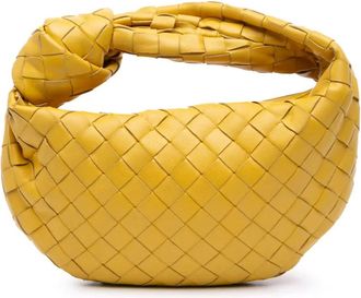 Bottega Veneta Borsa passepartout Intrecciato Jodie mini in nappa 2012-2025 - Giallo