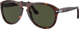 Persol Po0649 Zonnebril - unisex - Accessoires - Bruin - Maat: 52 MM
