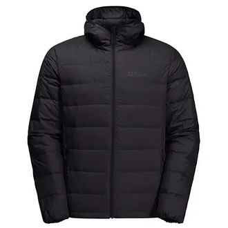 Jack Wolfskin Ather Down Hoody Daunenjacke f&uuml;r Herren | schwarz