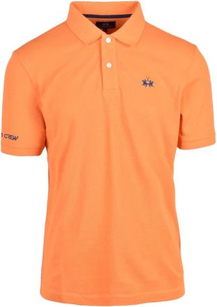 La Martina Tops, Heren, Oranje, 2Xl, Katoen, Polo