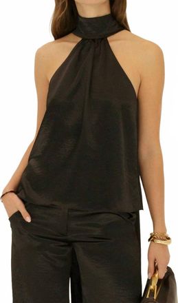 Amanda Uprichard Fontana Top In Black