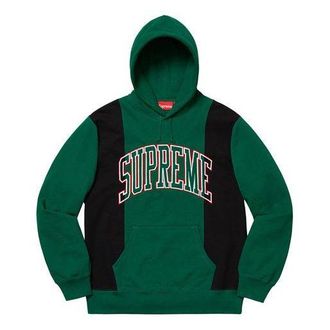 SUPREME FW19 Week 4 Paneled Arc Hooded Sweatshirt SUP-FW19-442