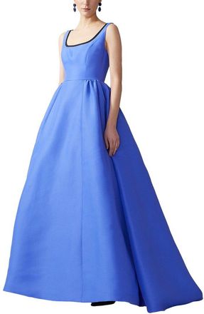 Carolina Herrera Sleeveless Silk Gown