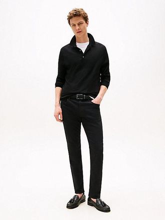 Tommy Hilfiger Harlem Black Relaxed Tapered Leg Jeans