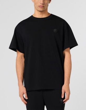 Plein Sport Round Neck T-Shirt 3D Tiger Men in Black at Nordstrom, Size Xxx-Large