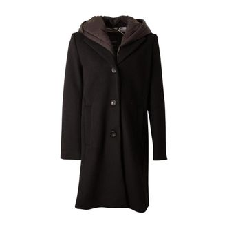 Geox Antonio Mantel - Dames - Mantel - Zwart - L - Jassen