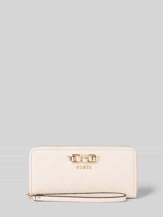 Guess Portemonnaie in Leder-Optik Modell Anise in Offwhite, Gr&ouml;&szlig;e 1