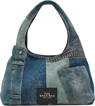 Marc Jacobs The Large Daisy Dual Shoulder Bag - Dames - Handtassen - Blauw - ONE Size - Denim - Tassen