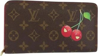 Louis Vuitton Pre-owned Wallets, female, Multicolor, Size: ONE SIZE Pre-owned Canvas wallets