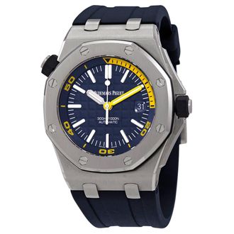 Audemars Piguet Royal Oak Offshore Automatic Blue Dial Mens Watch 15710ST.OO.A027CA.01