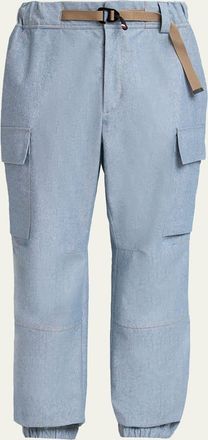 Moncler Mens Heavyweight Cotton Cargo Pants