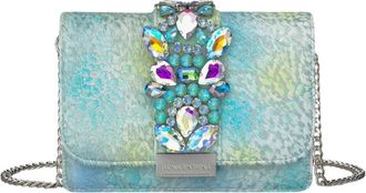Alma En Pena Jewel schoudertas - Dames - Schoudertassen - Blauw - ONE Size - Tassen