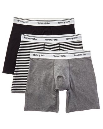 Tommy John Set Of 3 Signature 6In Boxer Brief