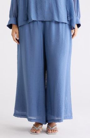 Vince Camuto Wide Leg Pants in Bright Blue at Nordstrom Rack, Size 2 X