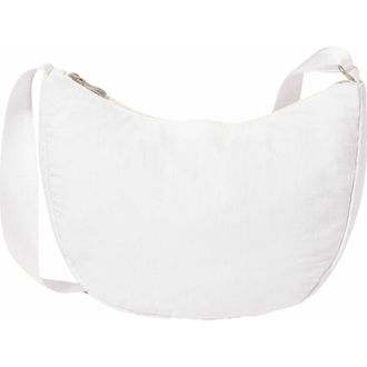 Baggallini Swift Crescent Crossbody in B-Lite Bright White at Nordstrom