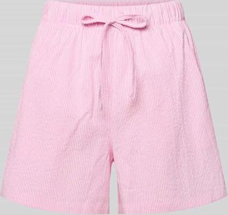 Only Loose Fit Shorts aus reiner Baumwolle Modell AUGUSTA in Rosa, Gr&ouml;&szlig;e XL