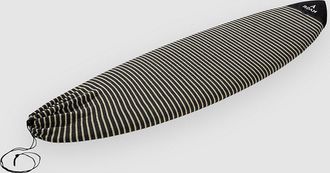 Roam Surfboard Sock Eco Hybrid Fish Stripes Surfboard-Tasche gray