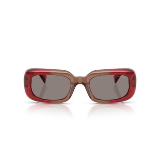 Miu Miu 0mu B13s Bold Gradient Acetate Sunglasses