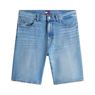 Tommy Jeans Jaimie Denim Shorts - Heren - Denim shorts - Blauw - W34 - Denim - Korte Broeken