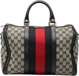 Gucci Pre-owned Handbags, female, Multicolor, Size: ONE SIZE Pre-owned Satchel