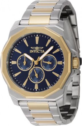 Invicta Speedway Quartz Date Day Blue Dial Mens Watch 46848