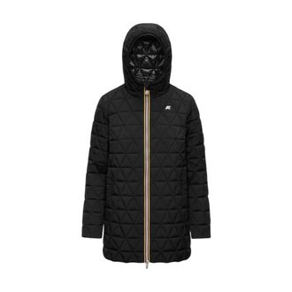 K-Way Chaqueta c&aacute;lida acolchada con dise&ntilde;o de diamante Sophie - Jackets - Mujer - Negro - L