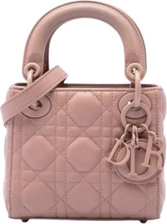 Dior Pre-owned Cuoio borse-dior - - Pre-owned - Donna - Rosa - ONE SIZE