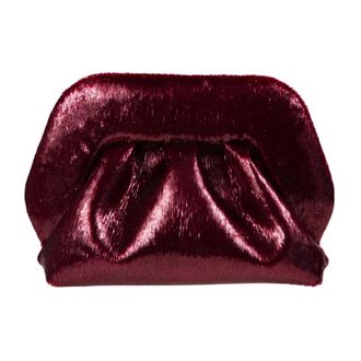 Themoir&egrave; Bios Small Clutch - Dames - Tassen - Rood - Maat: ONE Size Zijde